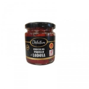 PIMIENTO DELEITUM PIQUILLO D.O.LODOSA ENTERO 225 GR.210 P.E.