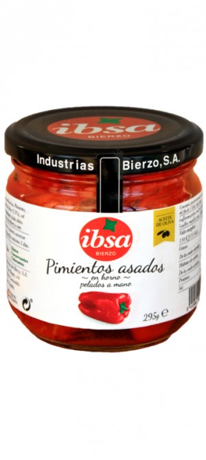 PIMIENTO ASADO IBSA DULCE 295 GRS