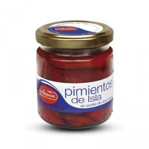 PIMIENTO DE ISLA ARLEQUIN ACT.OLIVA VG.FRC 220 GR.,160 GR.PE