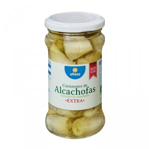 ALCACHOFA ALTEZA CORAZONES 16/20 280 GRS.165 GR P.E.