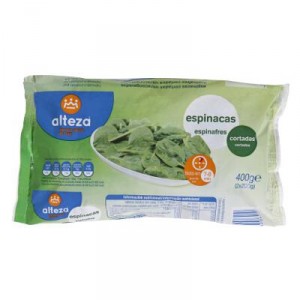 ESPINACA ALTEZA CORTADA PACK 2 UNDS X 200 GRS