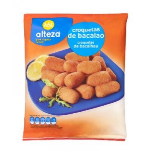 CROQUETA ALTEZA BACALAO 500 GRS