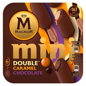 HELADO FRIGO MAGNUM MN DOUBLE CARAMEL-CHOCOLATE P-6UND 300GR