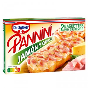 PANNINI DR.OETKER JAMON/QUESO 250 GRS