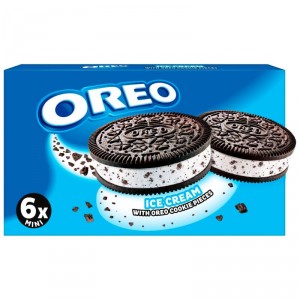 HELADO SANDWICH OREO MINI PACK 6 UNDS 246 GRS