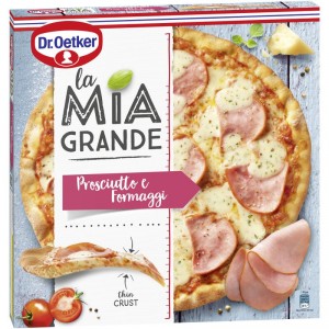 PIZZA LA MIA GRANDE DR.OETKER PROSCIUTTO E FORMAGGI 400 GRS