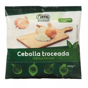 CEBOLLA TROCEADA ARTIQ 400 GRAMOS.