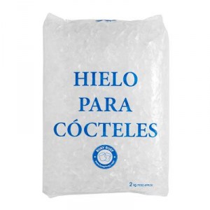 HIELO PICADO COCTELERIA BOLSA 2 KILOS