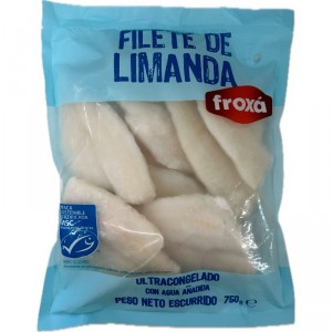 FILETE DE LIMANDA FROXA BOLSA 1 KILO 750 GRS P.E.