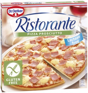 PIZZA RISTORANTE DR.OETKER SIN GLUTEN PROSCIUTTO 340 GRS