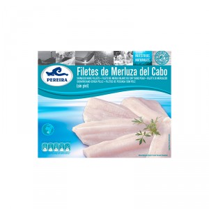 FILETE DE MERLUZA DEL CABO SIN PIEL PEREIRA 540 GRS