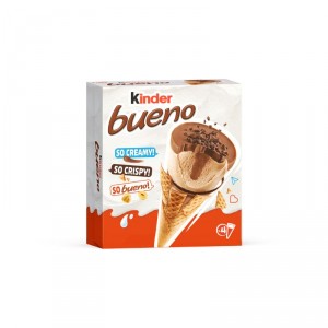 HELADO CONO KINDER BUENO CLASSIC 4 UD X 90 ML., 248 GRS