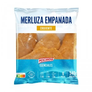 MERLUZA EMPANADA PESCANOVA 540 GRS