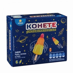 HELADO ALTEZA KOHETE 6 UN. X 55 GRS.