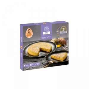 TORTILLA LA COCINA DE SENEN CON CEBOLLA 600 GRS.