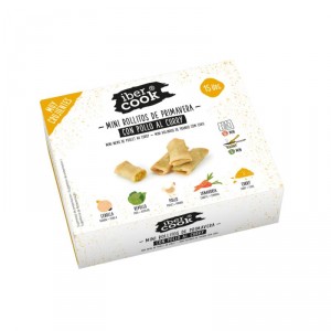 MINI ROLLITO PRIMAVERA CON POLLO AL CURRY IBERCOOK 300 GRS.