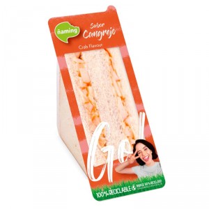 SANDWICH ÑAMING GO! CLASSIC CANGREJO 140 GRS