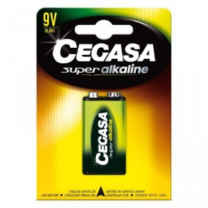 PILA CEGASA SUPER ALKALINE 6LR61 1 UND