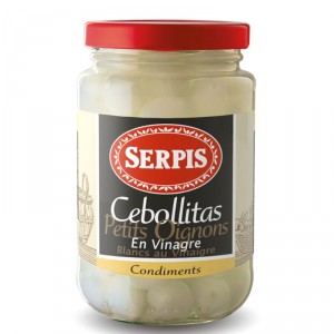 CEBOLLITA SERPIS VINAGRE 340 GRS 180 GRS P.E.