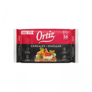 PAN ORTIZ TOSTADO MULTICEREALES 320 GRS