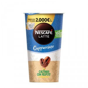 CAFE NESCAFE LATTE CAPPUCCINO 205 ML.