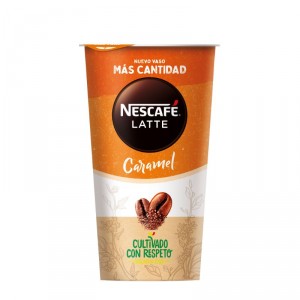 CAFE NESCAFE LATTE CARAMEL 205 ML.