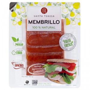 MEMBRILLO SANTA TERESA LONCHAS 150 GRS