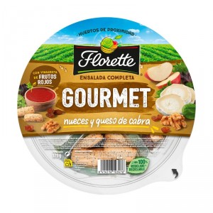 BARQUETA FLORETTE COMPLETA GOURMET 175G .