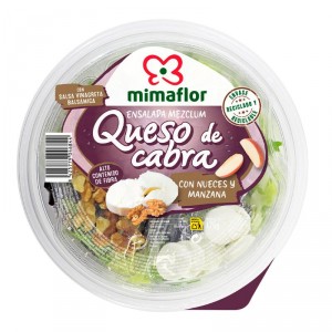 BARQUETA MIMAFLOR QUESO CABRA 175 GR.