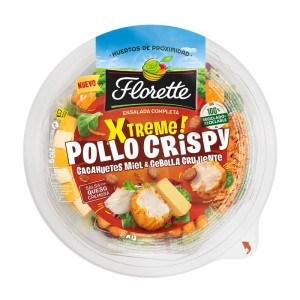 BARQUETA FLORETTE XTREME POLLO 210 GRS.