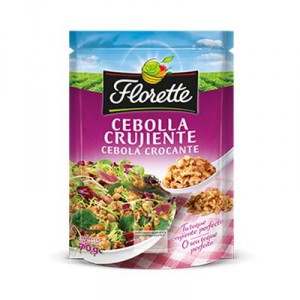 PICATOSTE FLORETTE CEBOLLA FRITA 70 GRS