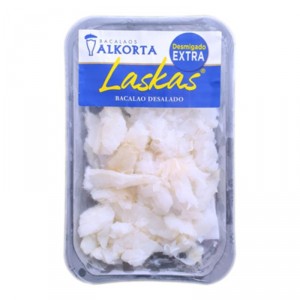 LASKAS BACALAO DESALADO 250 GRS