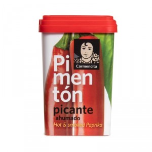 PIMENTON CARMENCITA PICANTE AHUMADO 75 GRS.