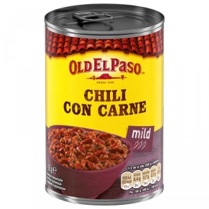 CHILI OLD EL PASO CON CARNE 418 GR.