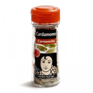 ESPECIA CARMENCITA CARDAMOMO TARRO CRISTAL 35 GRS