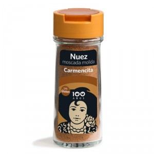 ESPECIA CARMENCITA NUEZ MOSCADA MOLIDA CRISTAL 50 GRS