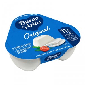 QUESO BURGO MINI ARIAS PACK 3 UNDS X 72 GRS