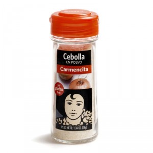 ESPECIA CARMENCITA CEBOLLA POLVO CRISTAL 38 GRS