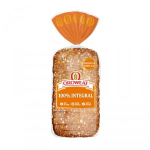 PAN OROWEAT BIMBO 100% INTEGRAL SESAMO Y LINO 550 GR