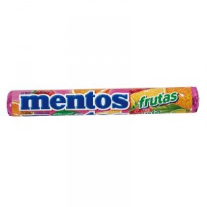 CARAMELOS MENTOS FRUTA 38 GRAMOS