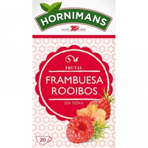 INFUSION HORNIMANS FRAMBUESA, ROOIBOS E HIBISCO 20 FILTROS