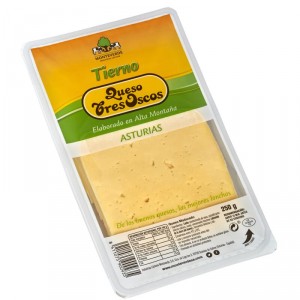 QUESO TRES OSCOS LONCHAS 250 GRS