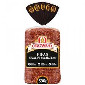PAN OROWEAT BIMBO PIPAS 550 GR