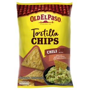 TORTILLA OLD EL PASO CHIPS CHILI 185 GRS