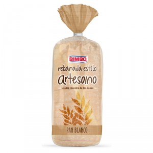 PAN BIMBO ESTILO ARTESANO REBANADA ANCHA 550 GR