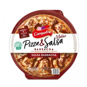 PIZZA CAMPOFRIO BARBACOA MASA FINA CON SALSA 410 GRS