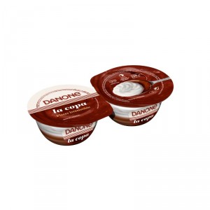 COPA DANONE CHOCOLATE/NATA PACK-2 X 110 GRS