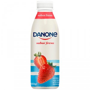 YOGUR DANONE PARA BEBER SABOR FRESA 550 GRS