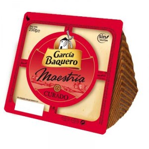 QUESO GARCIA BAQUERO CURADO CUÑA 250 GRS