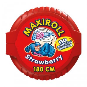 CHICLE BOOMER MAXI ROLL FRESA UND 56 GRS